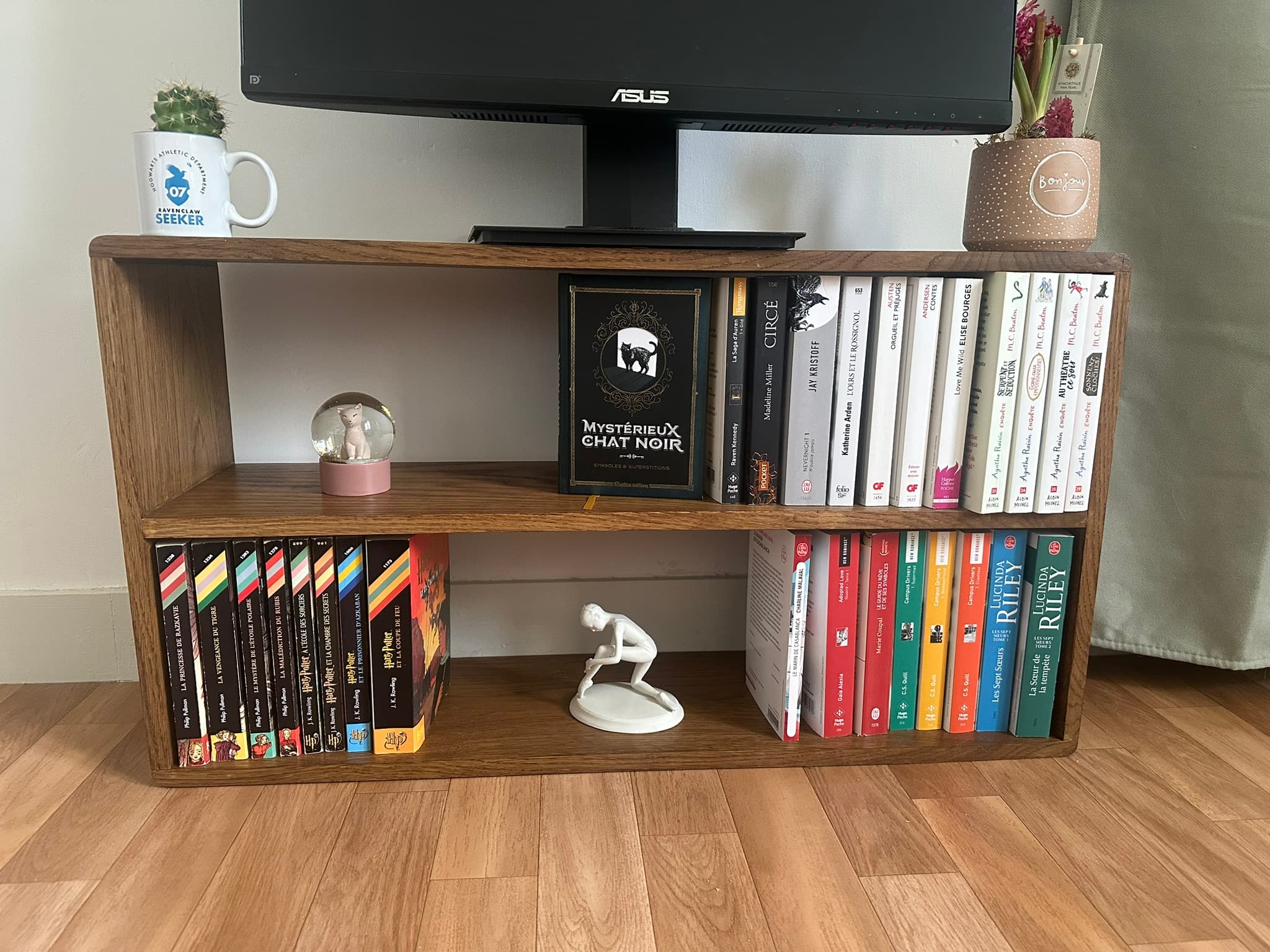 Meuble télé sur mesure en bois